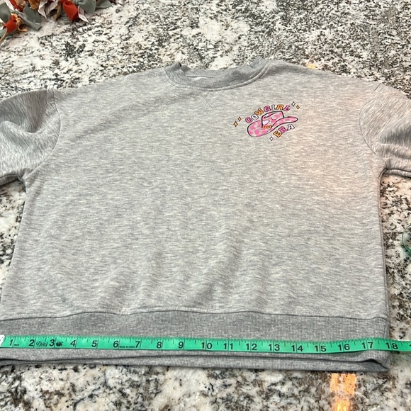 Cowgirl Era Sweatshirt Gray Pullover Western Cowboy Hat Groovy Like New Top - Picture 4 of 6